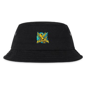 Kazakhstan Aigle Armoiries Emblème Drapeau Cadeau - Bob Enfant - noir - Devant