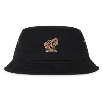 Dabbing Dromedary & Dubai Chocolate - Kids’ Bucket Hat - black - Front