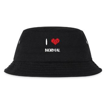 Hate Normal Stop Hate Anti Hate - Kids’ Bucket Hat - black - Front