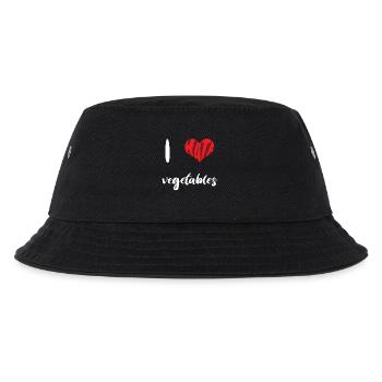 Hate Vegetables Stop Hate Anti Hate - Kids’ Bucket Hat - black - Front