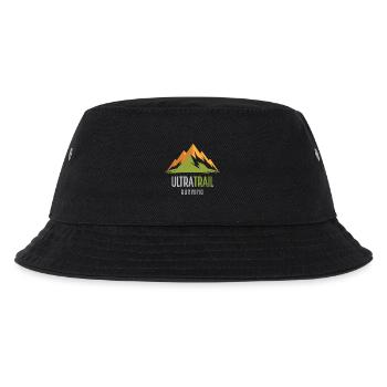 Ultra-Trailrunning - Kinder Bucket Hat - Schwarz - Vorne
