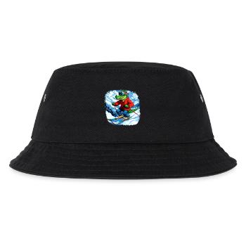 Skieur crocodile - Bob Enfant - noir - Devant