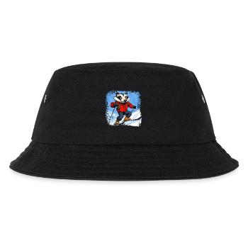 Dachse Ski / Skieur Badger - Bob Enfant - noir - Devant