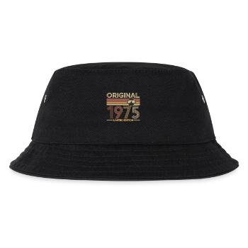 1975 - Kinder Bucket Hat - Schwarz - Vorne