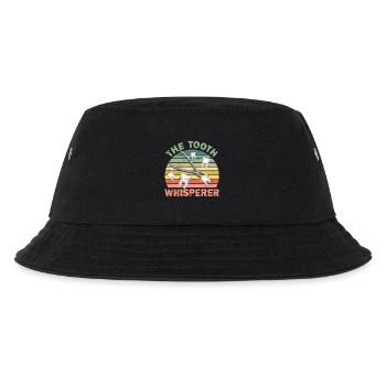 Zahnarzt Zahnärztin - Kinder Bucket Hat - Schwarz - Vorne