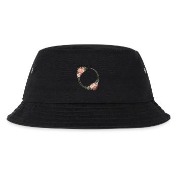 Couronne de fleurs rustique, personnalisable - Bob Enfant - noir - Devant