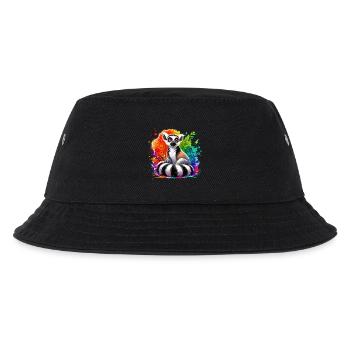 Lemur - Kids’ Bucket Hat - black - Front