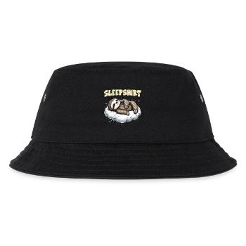 Sloth Sleepshirt Chilling Morning Grouch - Kids’ Bucket Hat - black - Front