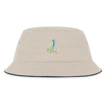 Aquarium marin Seahorse Design - Bob Enfant - blanc cassé/bleu marine - Devant