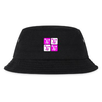Conception de pom-pom girl - Bob Enfant - noir - Devant