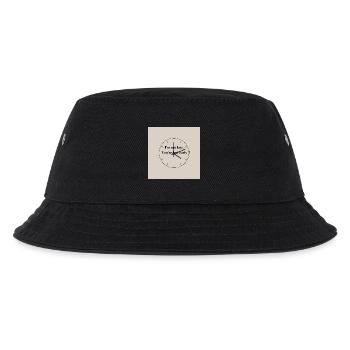 Ich bin nicht zu spät - Du bist einfach zu früh - Kinder Bucket Hat - Schwarz - Vorne