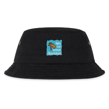 GIRAFFE PROJEKT AUFGABEN - Kinder Bucket Hat - Schwarz - Vorne