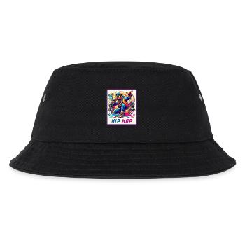 Hip-Hop Vibes – Rappeur avec micro - Bob Enfant - noir - Devant