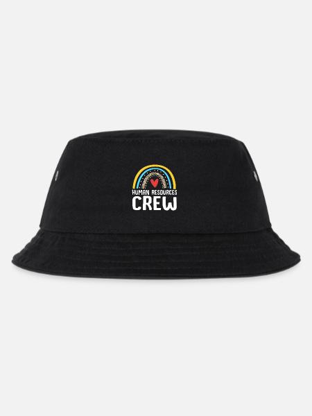 HR Manager - Kinder Bucket Hat - Schwarz