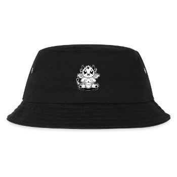 Milk Dragon – Cute Baby Dragon in Diaper - Kids’ Bucket Hat - black - Front
