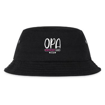 Opa 2026  - Kinder Bucket Hat - Schwarz - Vorne