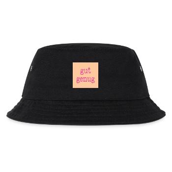 nervensystem gut genug - Kinder Bucket Hat - Schwarz - Vorne