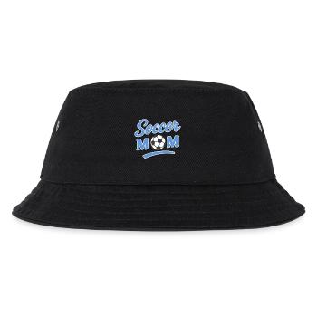 Soccer Mom - Kinder Bucket Hat - Schwarz - Vorne