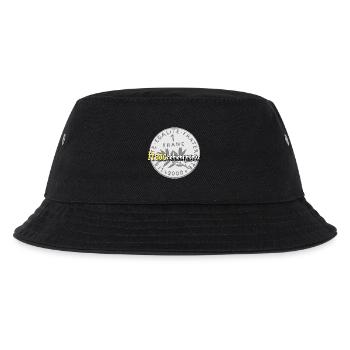 1 Franken - Kinder Bucket Hat - Schwarz - Vorne