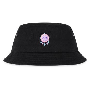 Attrape-rêves kawaii rose et violet - Bob Enfant - noir - Devant