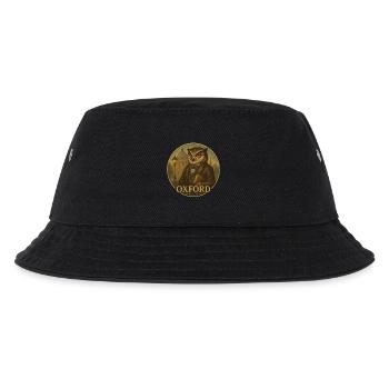 Professor Eule – Oxford Wisdom - Kinder Bucket Hat - Schwarz - Vorne
