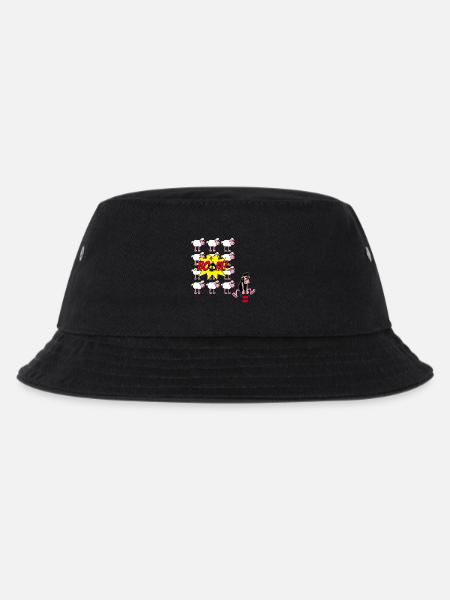 Das schwarze Schaf schlägt wieder zu - Kinder Bucket Hat - Schwarz