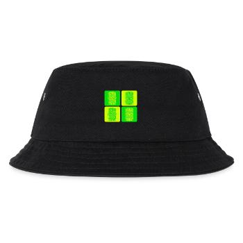 Tiki Mask - Kids’ Bucket Hat - black - Front