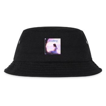 Heilung im Gange – Quiet Strength Editi - Kinder Bucket Hat - Schwarz - Vorne