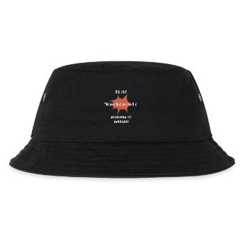 Humorvolles Wochenende Spruchdesign - Kinder Bucket Hat - Schwarz - Vorne