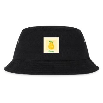 Birnenerntezeit Obst Birne - Kinder Bucket Hat - Schwarz - Vorne