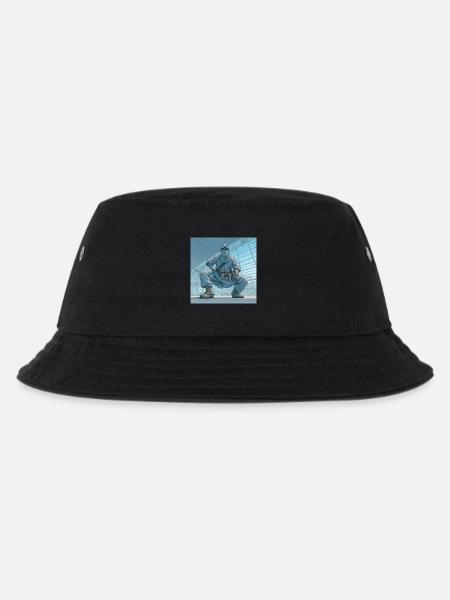 Facility Ninja – Niemand sieht mich, aber alles lä - Kinder Bucket Hat - Schwarz