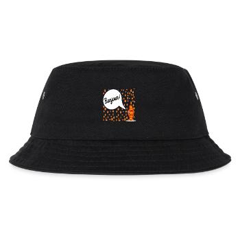 Hello French Croissant France - Kids’ Bucket Hat - black - Front