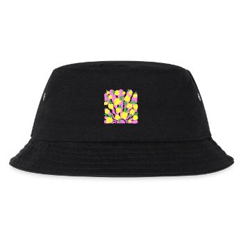 SONNE ITALIENISCHE ZITRONEN ITALIEN - Kinder Bucket Hat - Schwarz - Vorne