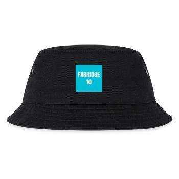 Deform UK Spoof Football Shirt Rear - Kids’ Bucket Hat - black - Front