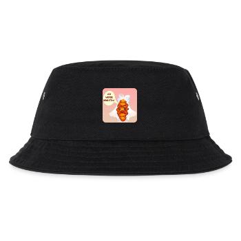 BRAUT - ICH WERDE HEIRATEN - FRANZBRÖTCHEN - Kinder Bucket Hat - Schwarz - Vorne