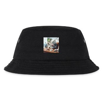 ours en costume d'affaires chic - Bob Enfant - noir - Devant