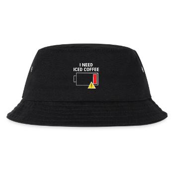 Café Café Glacé Caféine Espresso Barista Cadeau - Bob Enfant - noir - Devant