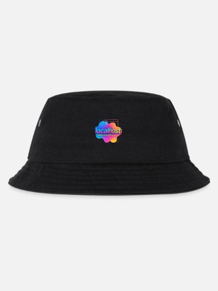 Localhost Buntes Grafik-T-Shirt für Entwickler - Kinder Bucket Hat - Schwarz