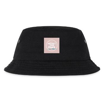 Schutz des Friedens - Kinder Bucket Hat - Schwarz - Vorne