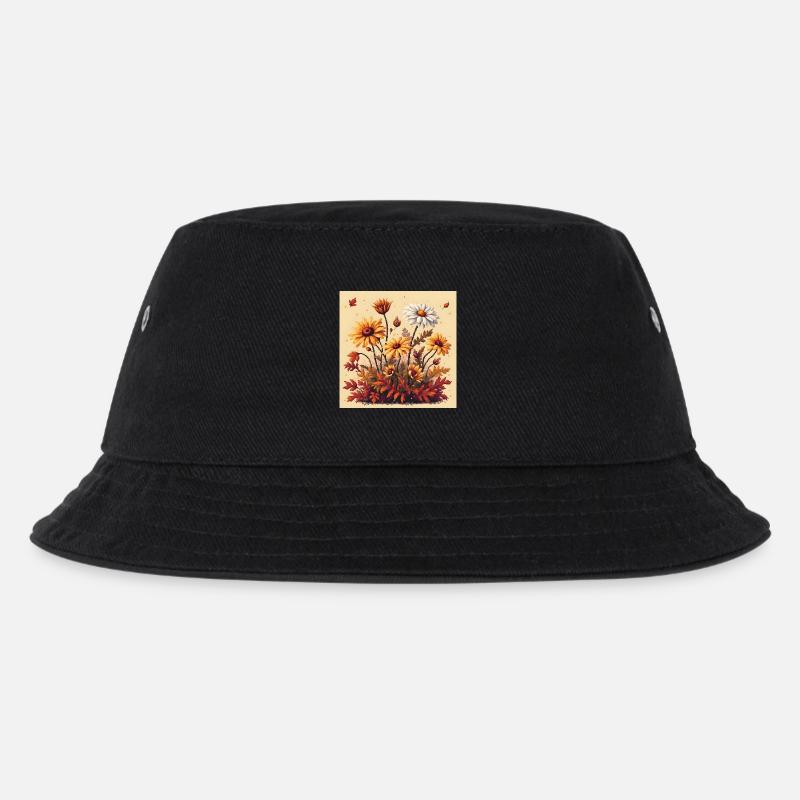 8 bits Floraison d’automne - Bob Enfant - noir