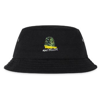Montpellier Dynamische Farben in der Architektur - Kinder Bucket Hat - Schwarz - Vorne