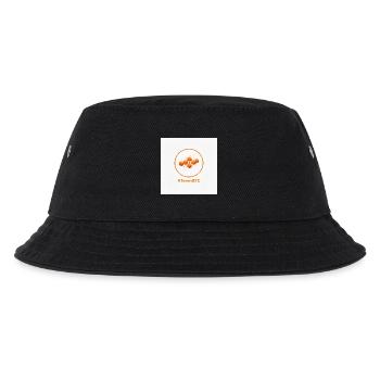 TeamBTC Blockchain Cubes - Kinder Bucket Hat - Schwarz - Vorne