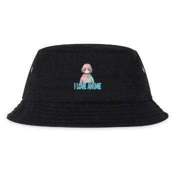 J’AIME L’ANIME Kawaii Manga Fille Pastel Otaku - Bob Enfant - noir - Devant