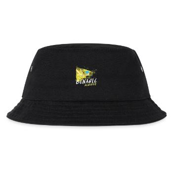 Benagil Meereshöhle an der Algarve, Portugal - Kinder Bucket Hat - Schwarz - Vorne