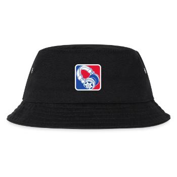 Headphones League Icon – Sportfan Design - Kids’ Bucket Hat - black - Front