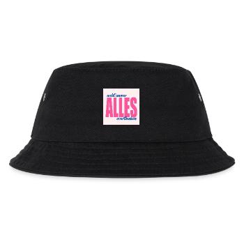 Thoughtful Sayings Thoughts - Kids’ Bucket Hat - black - Front