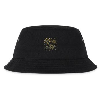 Feuerwerk - Kinder Bucket Hat - Schwarz - Vorne