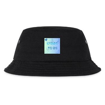 Braut To Be Farbverlauf Muster - Kinder Bucket Hat - Schwarz - Vorne