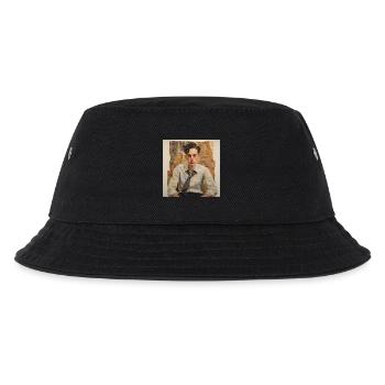 Patchwork Portrait Vintage - Kids’ Bucket Hat - black - Front