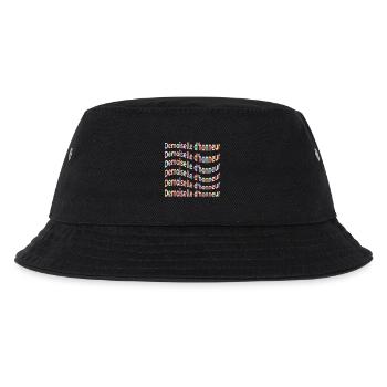 Brautjungfer Freunde Braut - Kinder Bucket Hat - Schwarz - Vorne
